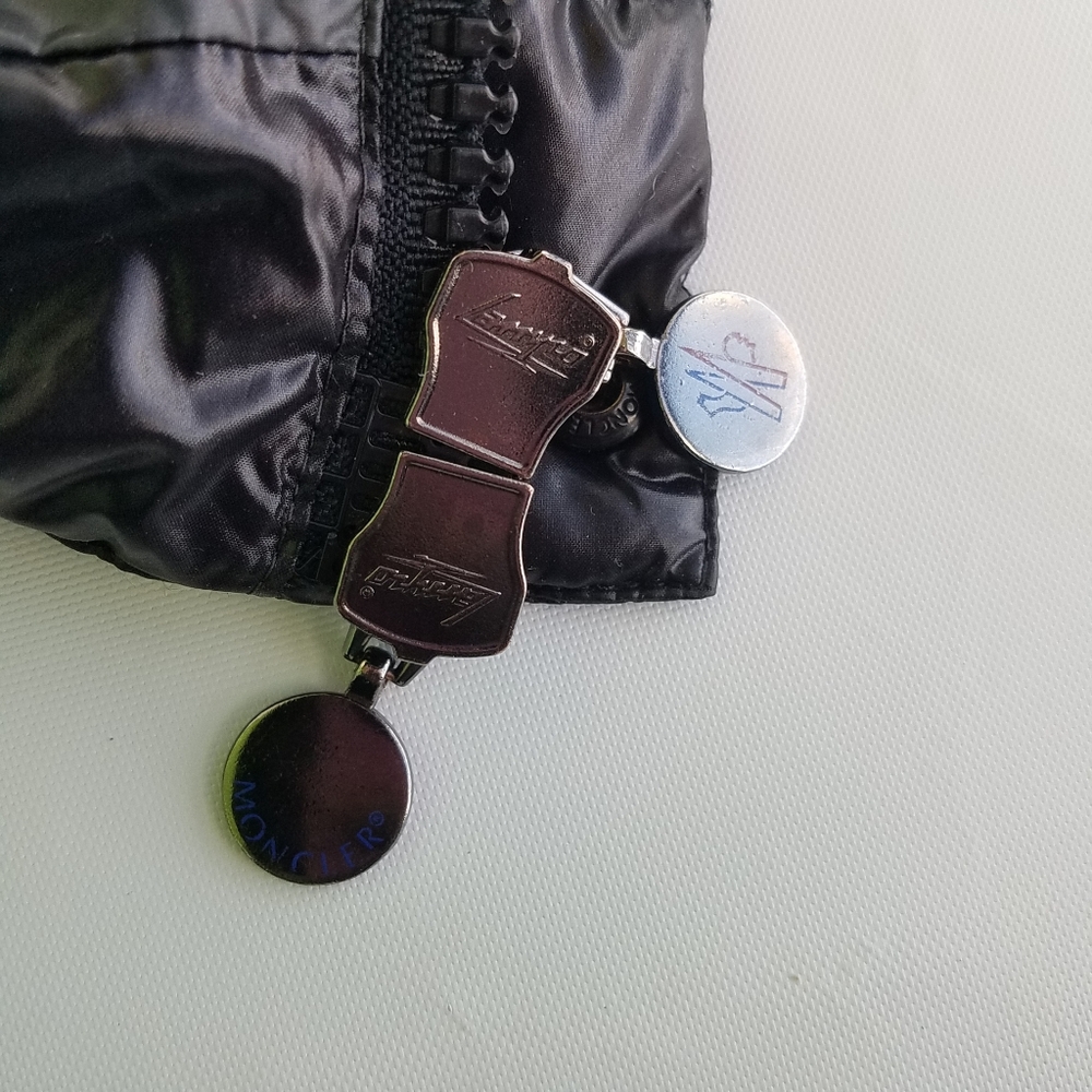 Moncler Tib Gilet Black Puffer Vest Coat - Picture 7 of 8